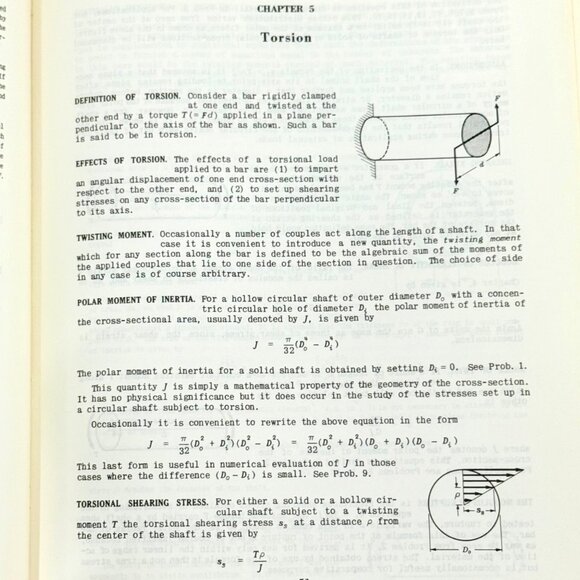Schaums Outline Series: Strength Of Materials William A. Nash (1957) - Picture 4 of 7